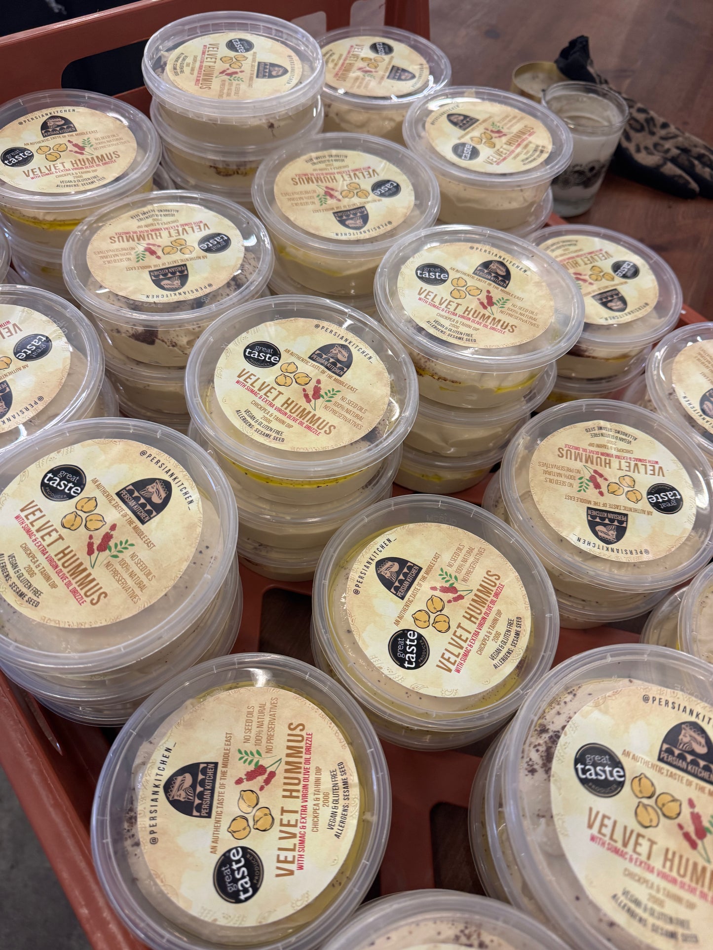 PERSIAN KITCHEN DIPS | GREAT TASTE AWARD WINNING ๐ | FRESH AND AUTHENTIC MIDDLE EASTERN MEZZE 200g POTS